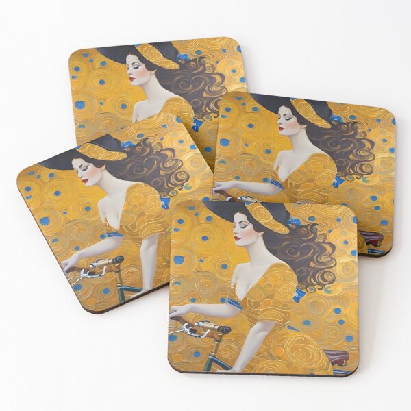 Item preview, Woman & Bicycle designed and sold by Raine2Shine.