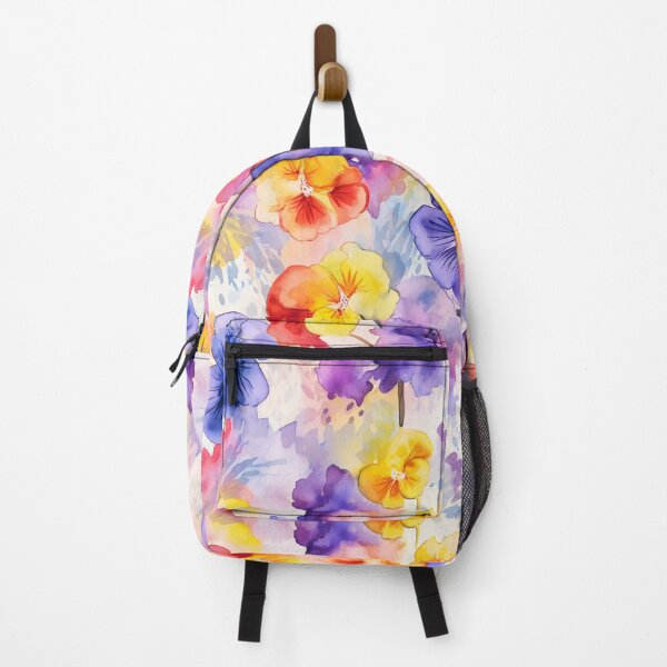 Item preview, Pansies In The Spring Watercolour designed and sold by 89BLACK.