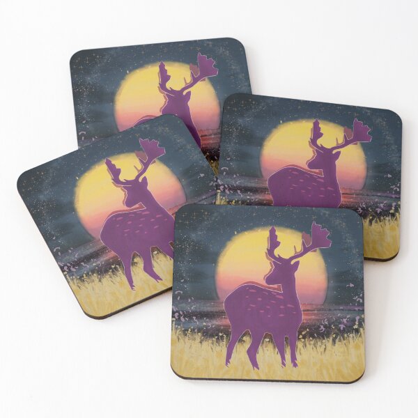 Item preview, Sunset Stag Dark Sky Variant  designed and sold by snowydeer.