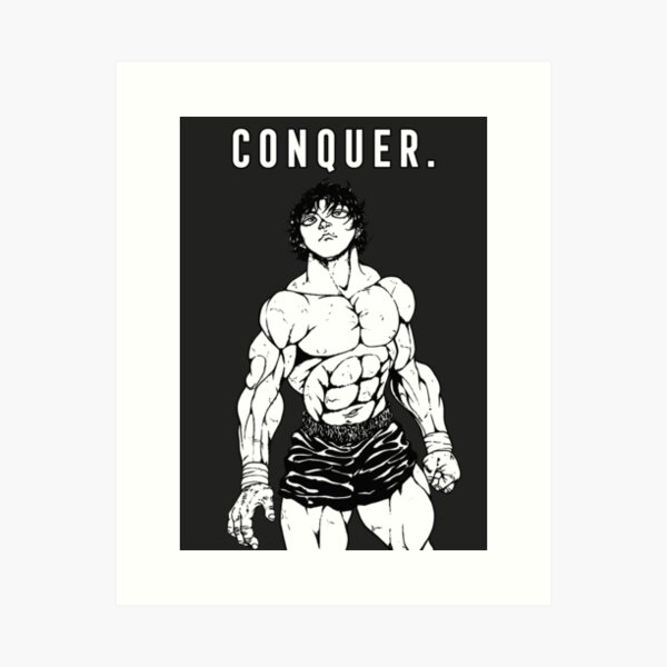 Baki the Grappler Chara Fine Graph Print Series - Baki Hanma