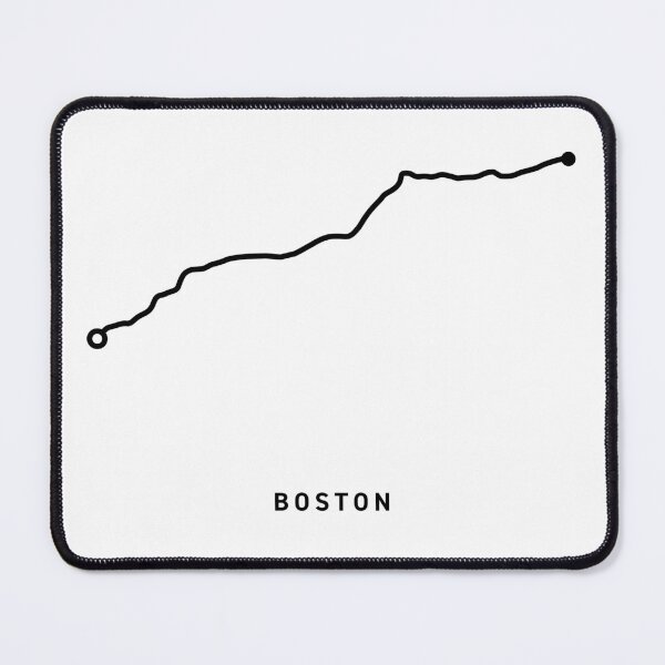 Item preview, Boston Marathon Course Map designed and sold by Kyle O'Briant.