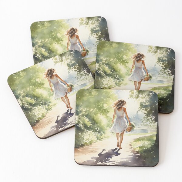 Item preview, Whispers of Spring: Barefoot Wanderer designed and sold by Blkground.