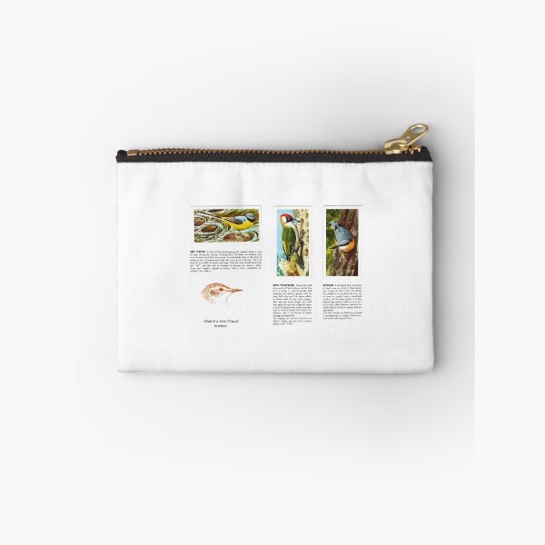 Item preview, Bird Portraits: Grey Wagtail, Wood Pecker, Nuthatch designed and sold by iamKAL.