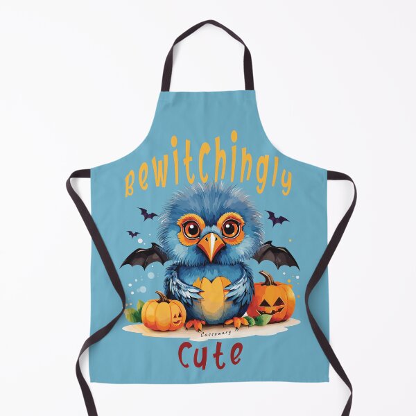 Item preview, Kawaii Bewitchingly Cute Halloween Cassowary designed and sold by MvuuStudio.
