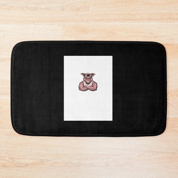Item preview, Keep Cool Strong Pig cartoon  designed and sold by MIGUBOUCHARD.