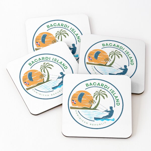 Item preview, Bacardi Island Kitesurfing Dominican Republic designed and sold by Quisqueyanoshop.