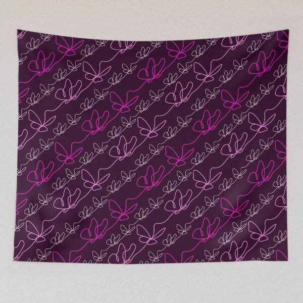Item preview, Cursive Butterflies designed and sold by mixMixtli.
