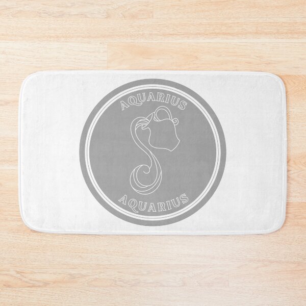 Item preview, Aquarius Air Sign Color Circle designed and sold by MysticZodiac.