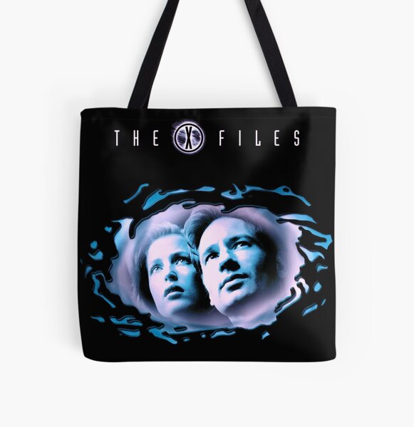 I Want To Believe X Files SciFi Movie UFO Sofa Cushion Cover Shopping Tote Bag 