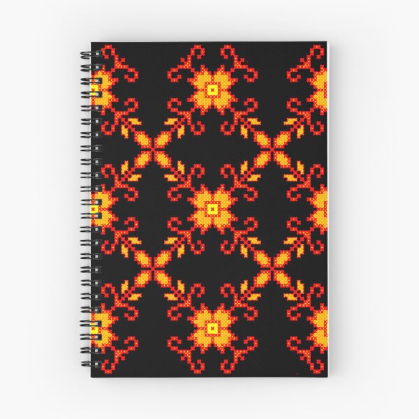 Item preview, Vyshyvanka - Fire Flowers designed and sold by gracefullizard.