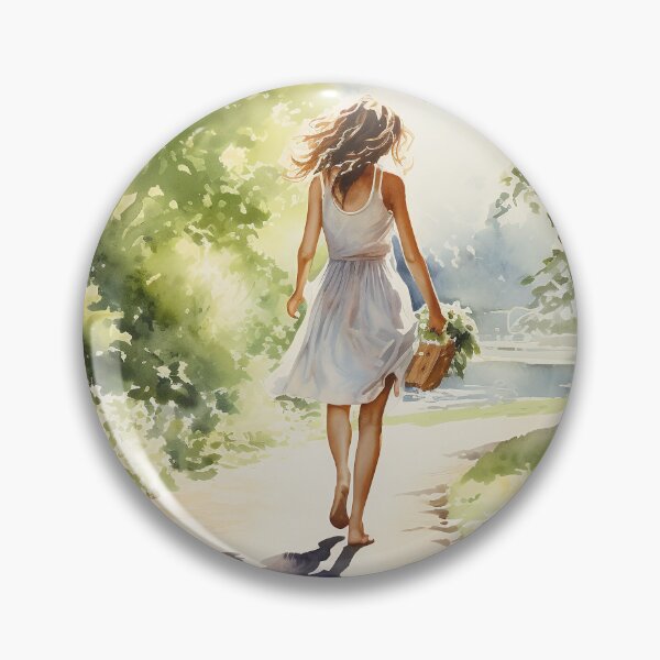 Item preview, Whispers of Spring: Barefoot Wanderer designed and sold by Blkground.