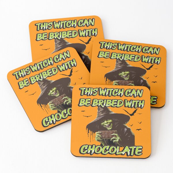 Item preview, Funny Halloween This Witch Can Be Bribed With Chocolate designed and sold by JG0024.