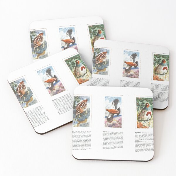 Item preview, Bird Portraits: Snipe, Red Grouse, Partridge designed and sold by iamKAL.