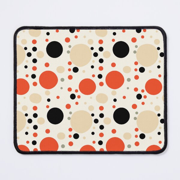 Item preview, Red back creamy dot designed and sold by nookerkam.