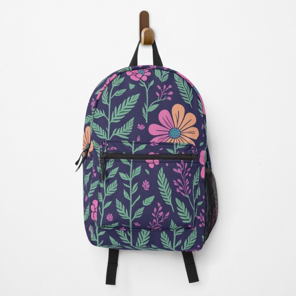 Item preview, green, orange and pink flowers designed and sold by Lion-ZG21.