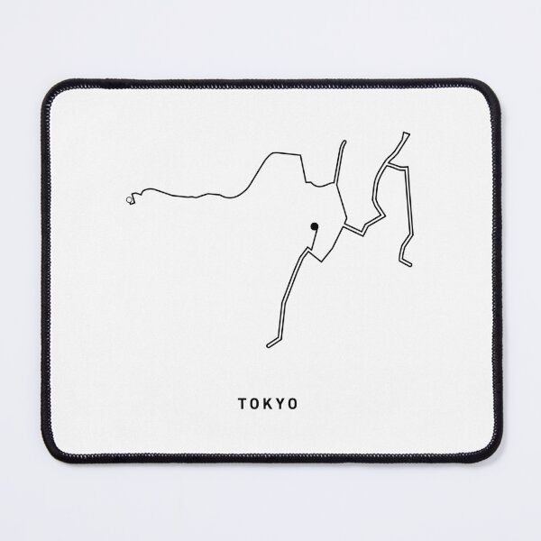 Item preview, Tokyo Marathon Course Map designed and sold by Kyle O'Briant.