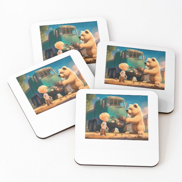 Item preview, Hank and Trash Truck: A Trash-Tastic Tale of Friendship designed and sold by AgatheMerciless.