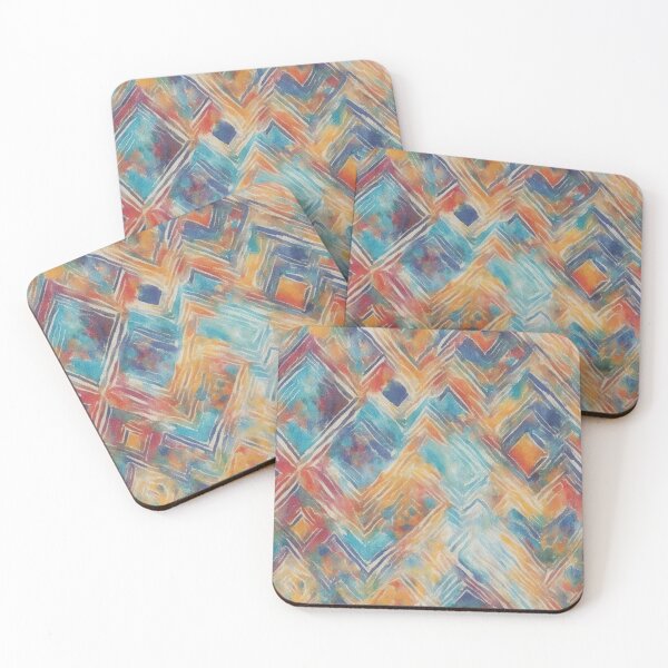 Item preview, Watercolor African kente patterns designed and sold by CoolPixels.