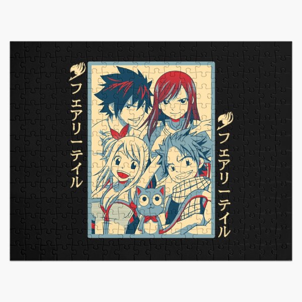 Fairy tail - online puzzle