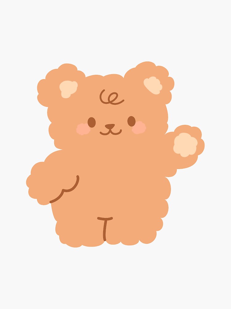 Transparent Bear Stickers