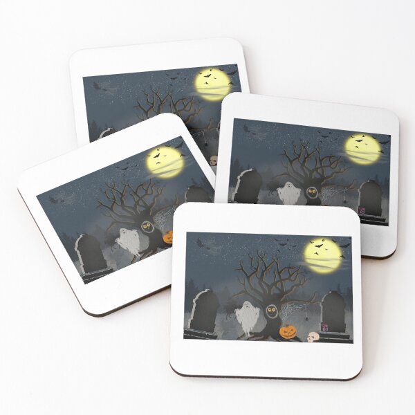 Artikelvorschau, Frohes gruseliges Halloween! entworfen und verkauft von Twisted Doodles.