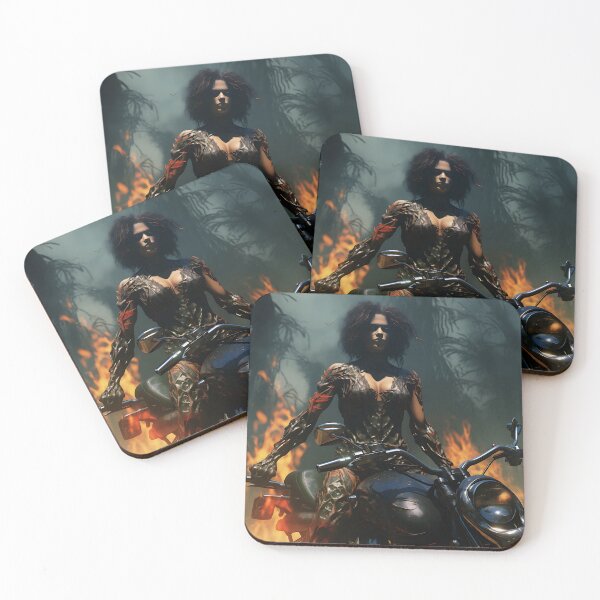 Item preview, BIKER GIRL designed and sold by LIFEROW1.