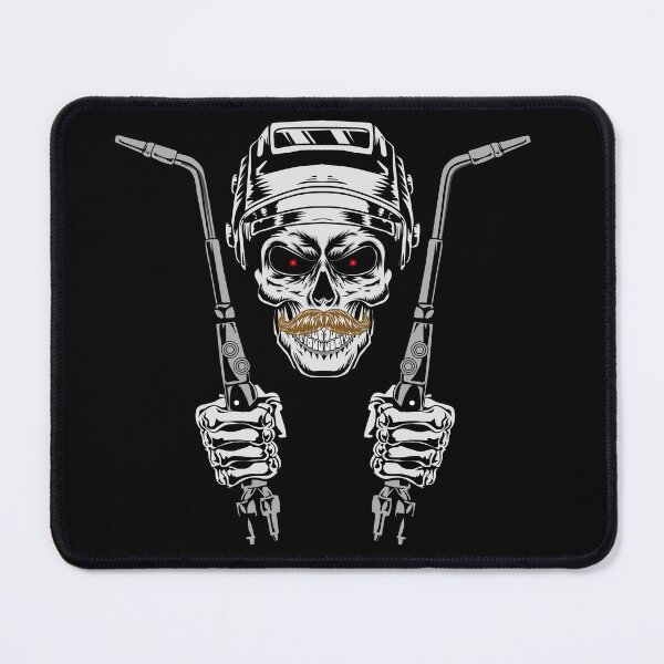 Item preview, Mustache Welder Skull Old School Working Class designed and sold by damnoverload.