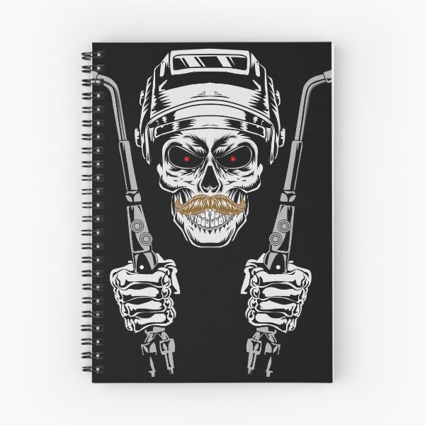 Item preview, Mustache Welder Skull Old School Working Class designed and sold by damnoverload.