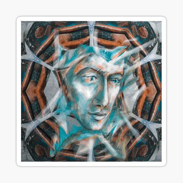 Face of the Machine Sticker