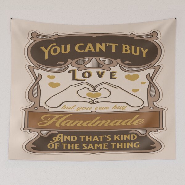 Item preview, You can't buy love but you can buy handmade lover arts and crafts gift designed and sold by MetalicBabe.