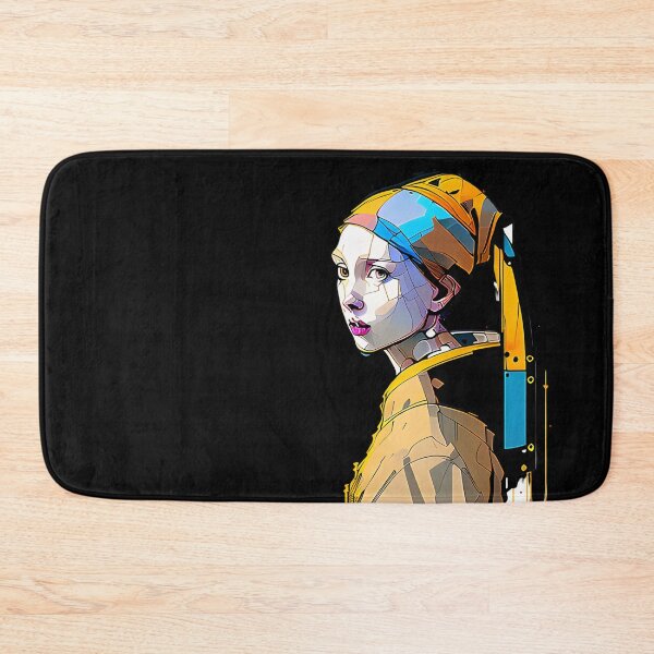 Item preview, The Girl With A Pearl Earring - Inkpunk designed and sold by CJMarchese.