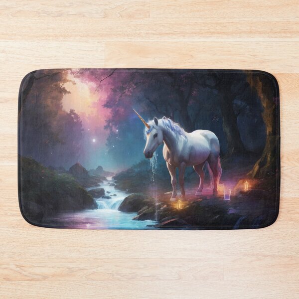 Item preview, Enchanted Serenity: Unicorn by the Prismatic Stream #1 designed and sold by Electric-Easel.