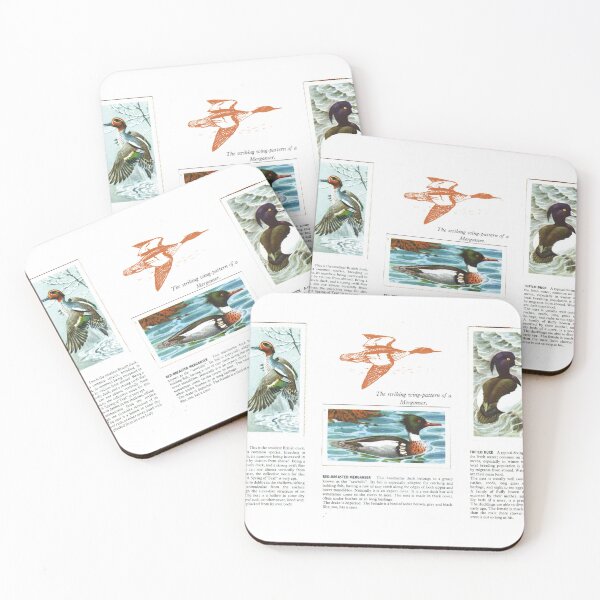 Item preview, Bird Portraits: Teal, Merganser, Tufted Duck designed and sold by iamKAL.
