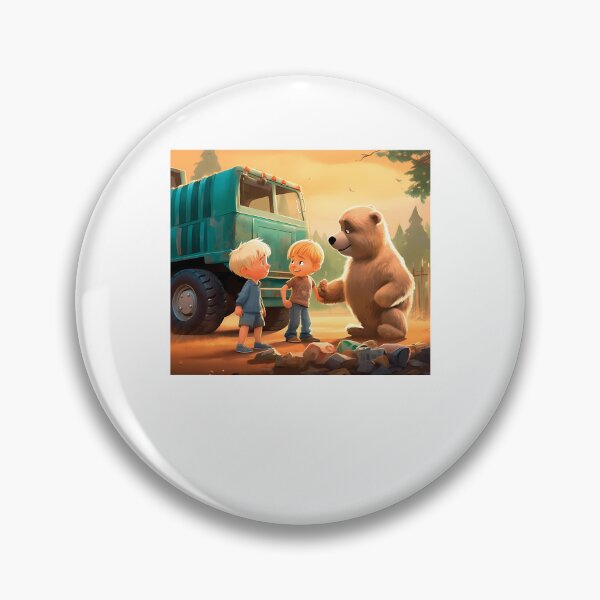 Item preview, Hank and Trash Truck: Eco-Friendly Adventures Await! designed and sold by AgatheMerciless.