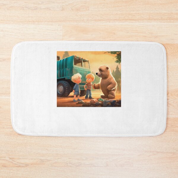 Item preview, Hank and Trash Truck: Eco-Friendly Adventures Await! designed and sold by AgatheMerciless.