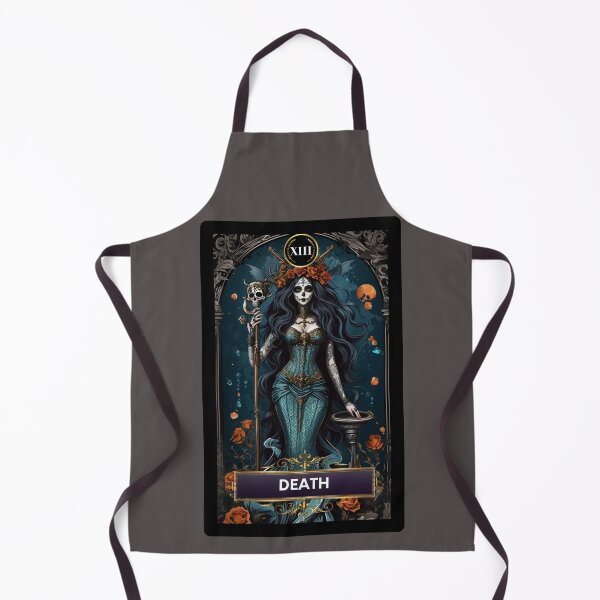 Item preview, Sirenas Death Mermaid Tarot Card designed and sold by SirenasWorld.