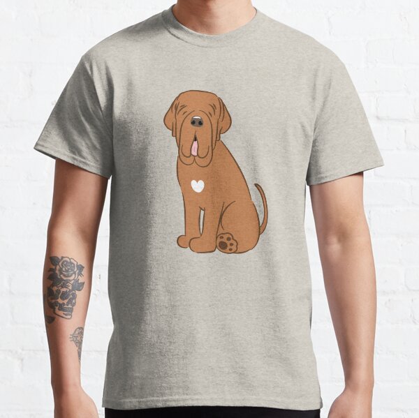 Item preview, Mahogany Red White Neapolitan Mastiff Neo Dog  designed and sold by Lulupainting.