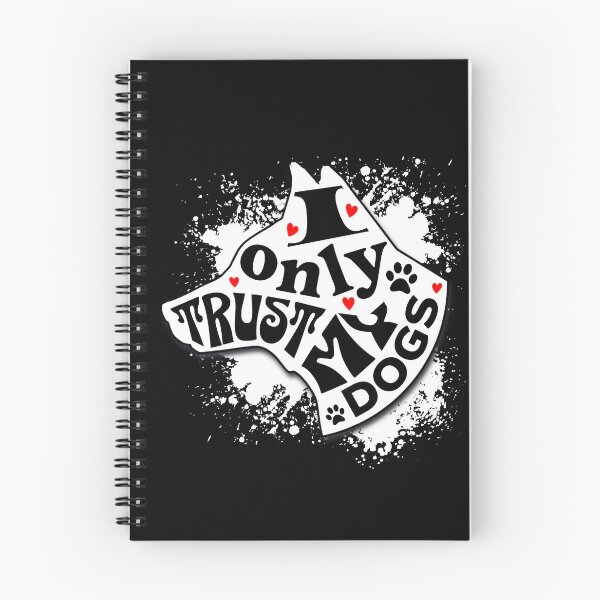 Item preview, I Only Trust My Dogs Funny Message designed and sold by mipodbusiness.