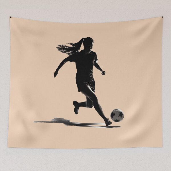 Item preview, American Female Soccer Player  designed and sold by Myra365Art.