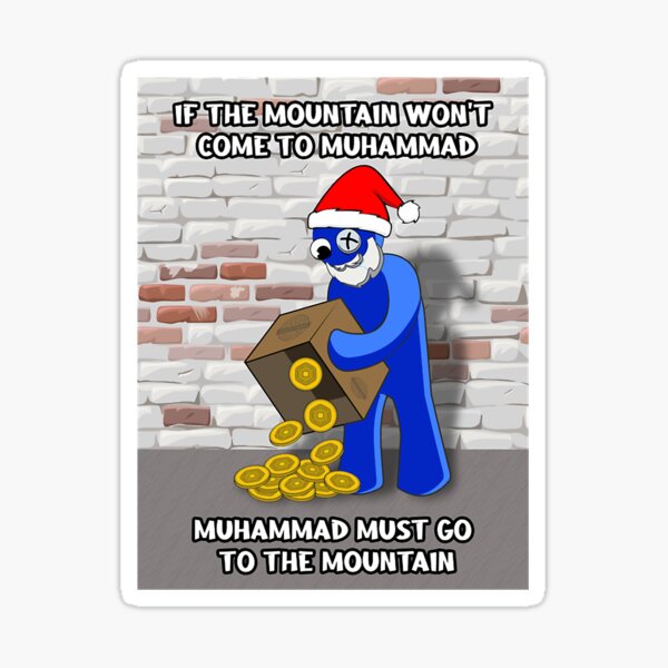 you promised my son free robux funny qr code sticker Sticker for Sale by  spirlet