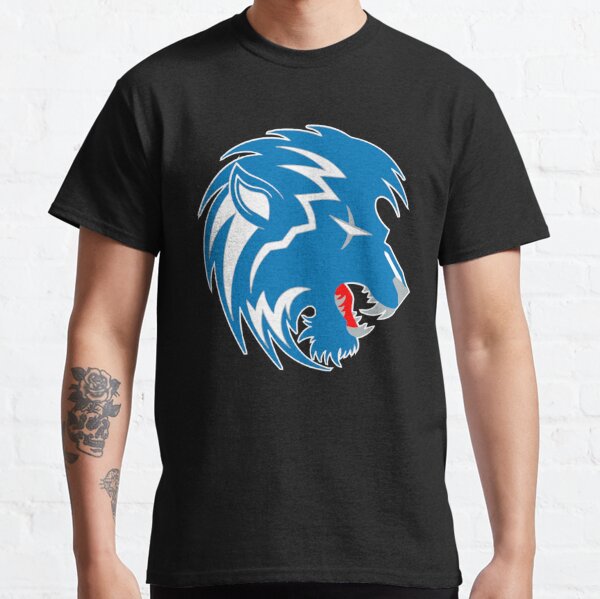 Detroit Lions Classic Logo T-Shirt - Mens