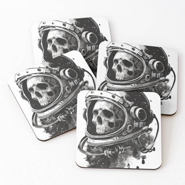 Item preview, Astronaut helmet skull designed and sold by hairgrovemic.