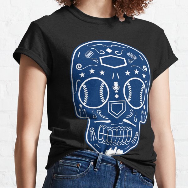 LOS ANGELES LA DODGERS SUGAR SKULL Shirt Dia de los Muertos World Series