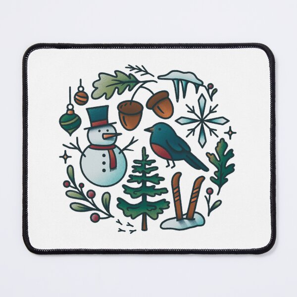 Item preview, Winter walk - Light blue designed and sold by JohnpaulWeber.