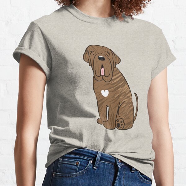 Item preview, Brindle White Neapolitan Mastiff Neo Dog  designed and sold by Lulupainting.