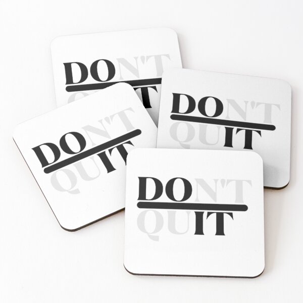Item preview, Don't Quit do it designed and sold by Growthmind7.