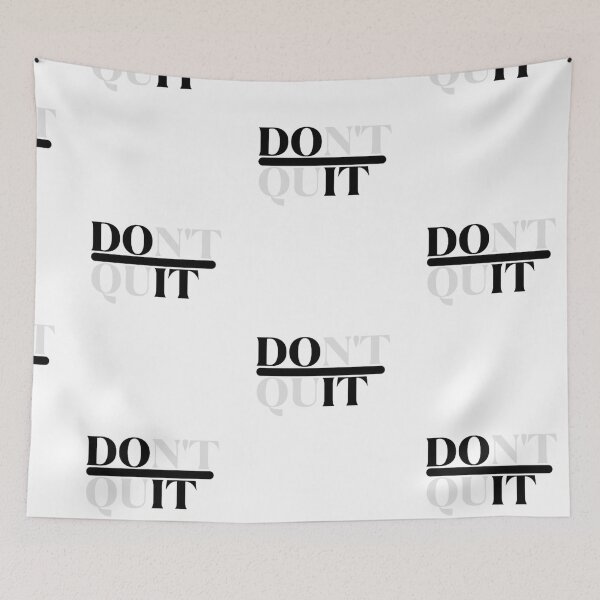 Item preview, Don't Quit do it designed and sold by Growthmind7.