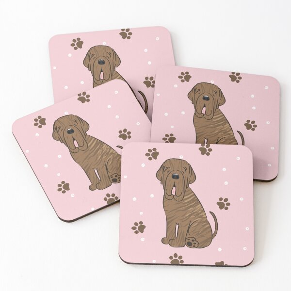 Item preview, Brindle Neapolitan Mastiff Neo Dog  designed and sold by Lulupainting.