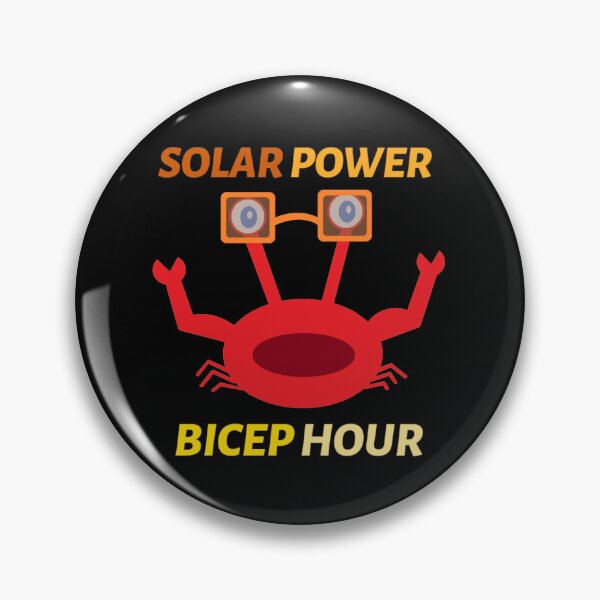 Item preview, Solar Power Bicep Hour (Suns out Guns Out) designed and sold by Crabulo-us.