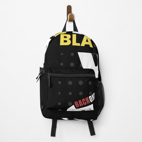Item preview, blackout or backout yellow red black and white color- backout or black out -black out or back out - black out or backout - blackout or back out designed and sold by jijika119.